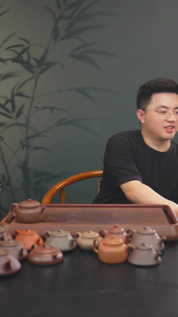 茶壶紫砂六方微瑕壶