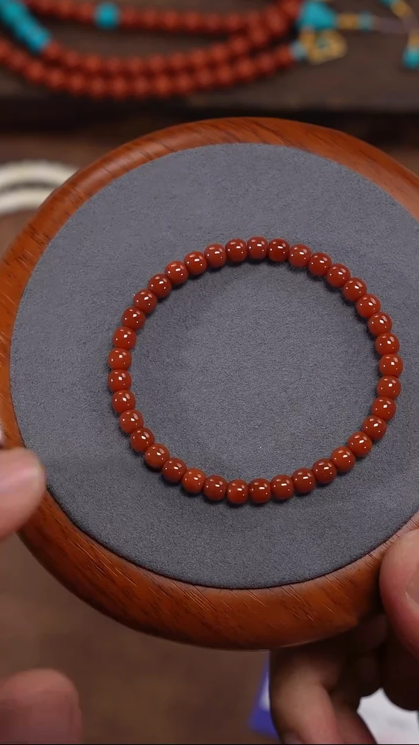 南红玛瑙手串未镶嵌南红手串
