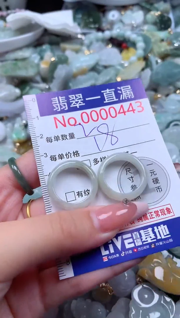 翡翠未镶嵌吊坠(不含链)443