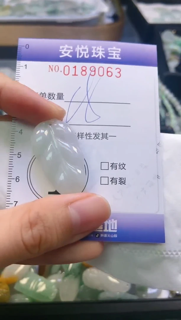 翡翠未镶嵌颈饰闪购0189063