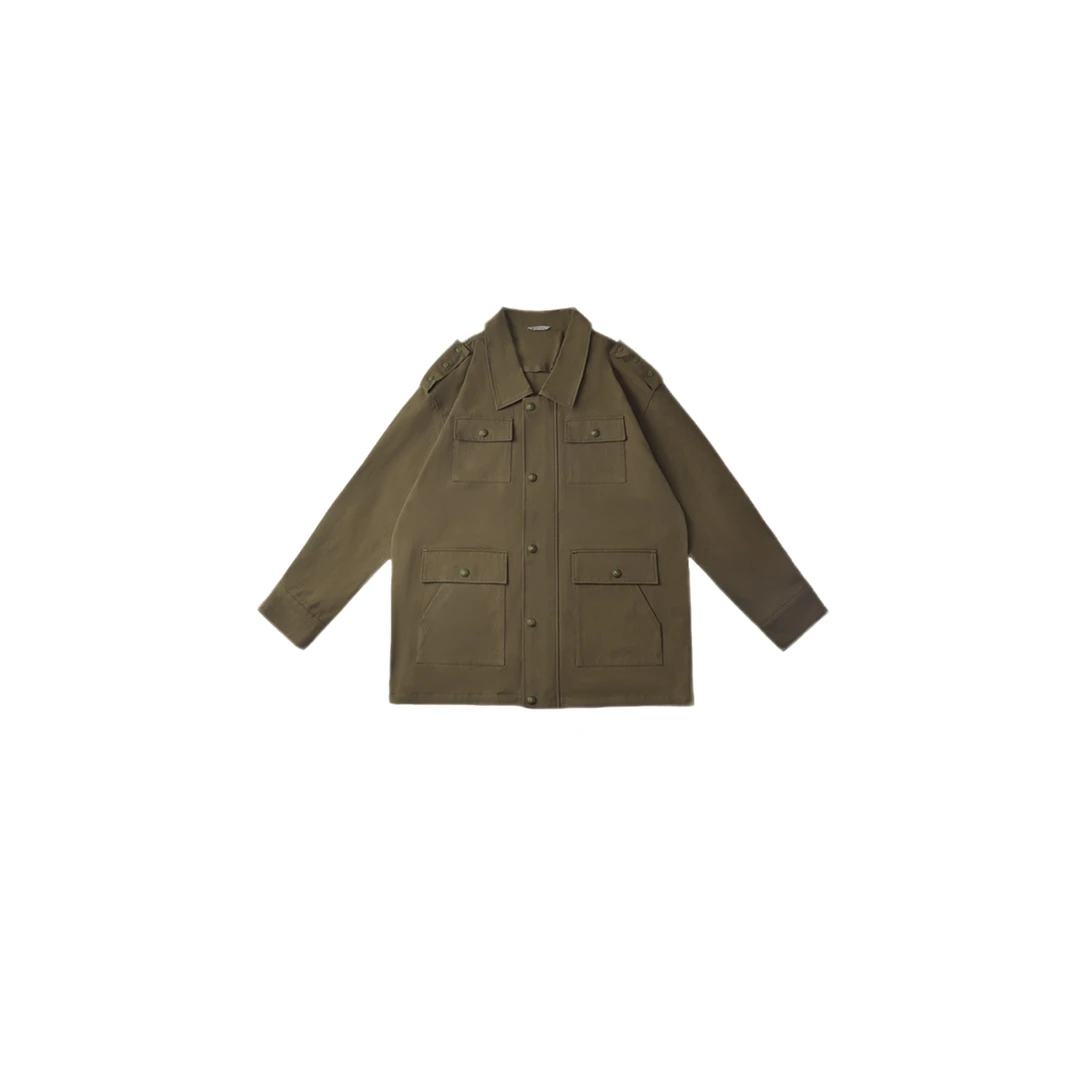 【CC古巴风猎装】法国定制-棉！春季夹克外套女Z850