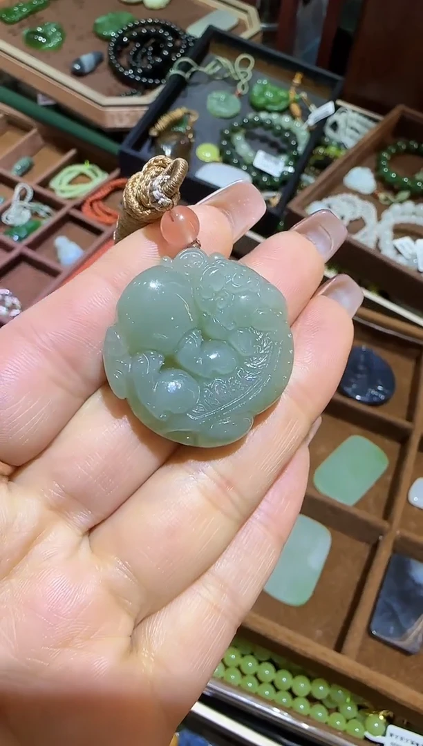 未镶嵌和田玉挂件【宏1228】21