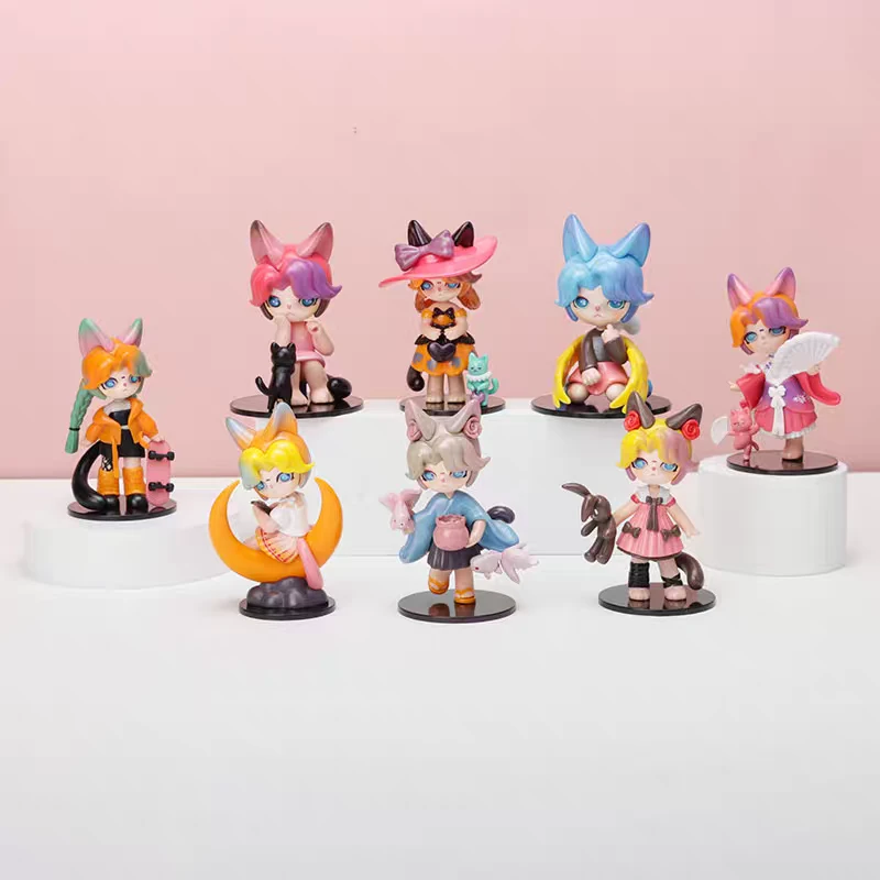 猫之精灵西卡莉猫系列手办盲盒