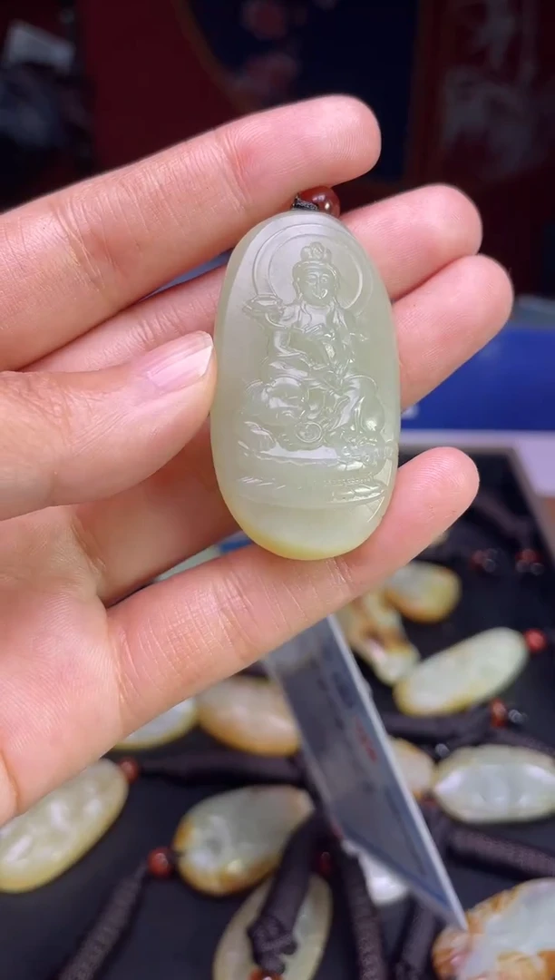 颈饰未镶嵌和田玉123