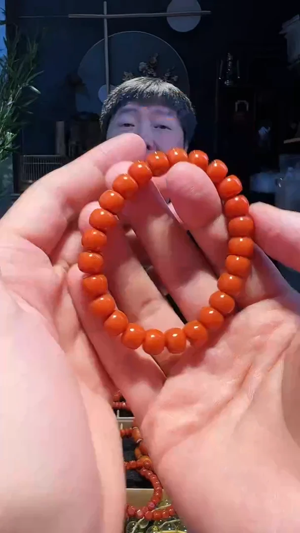【闪购商品】南红玛瑙手串未镶嵌单圈