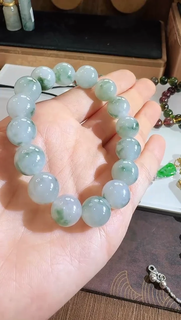 未镶嵌手串翡翠手串