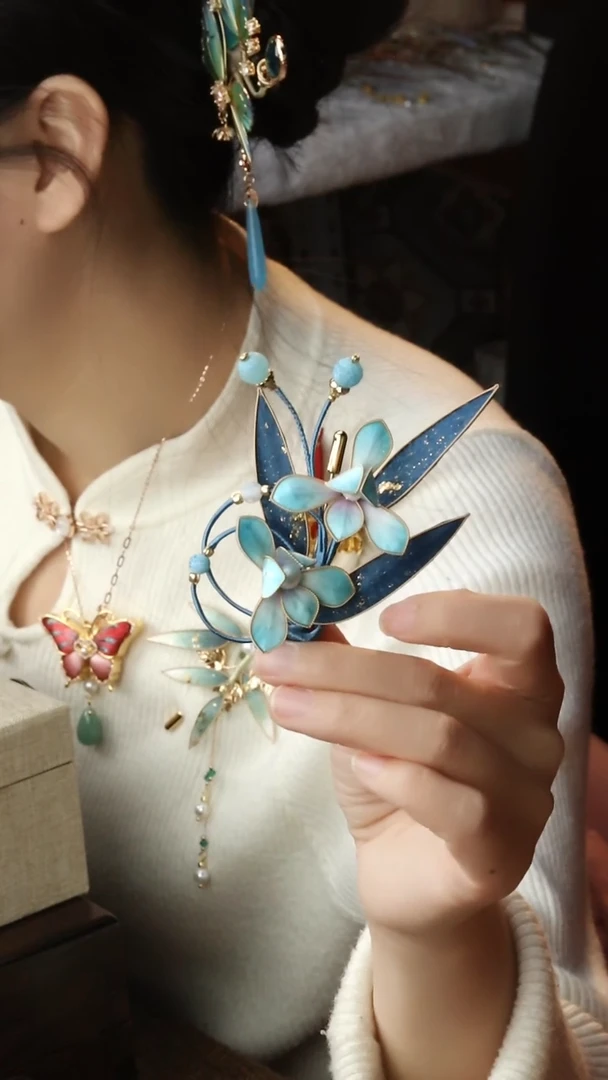 【闪购商品】刺绣纯手工非遗国风饰品