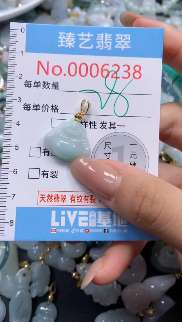 颈饰未镶嵌翡翠6238