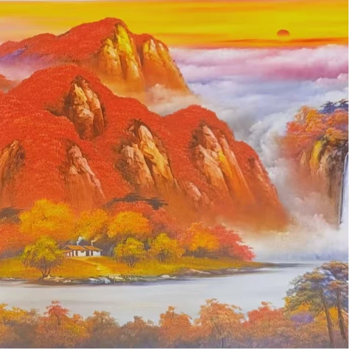 李彦霞作品 国画作品  A8