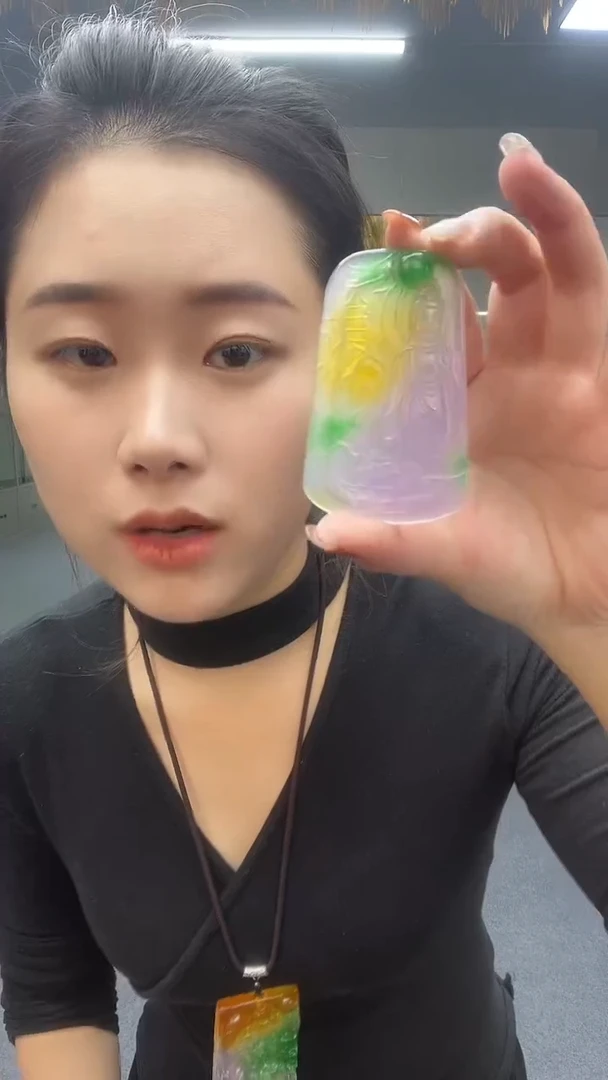 山水观音吊坠多样性发货一件