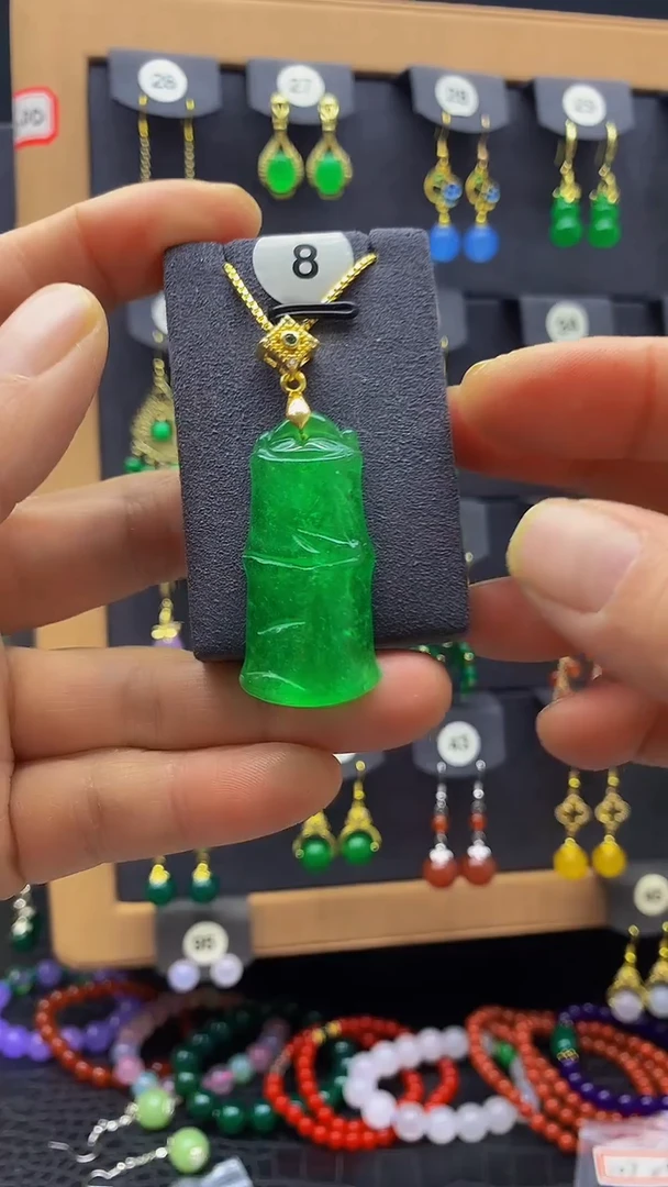 【闪购商品】玛瑙/玉髓耳坠银S925镀金镶嵌吊坠