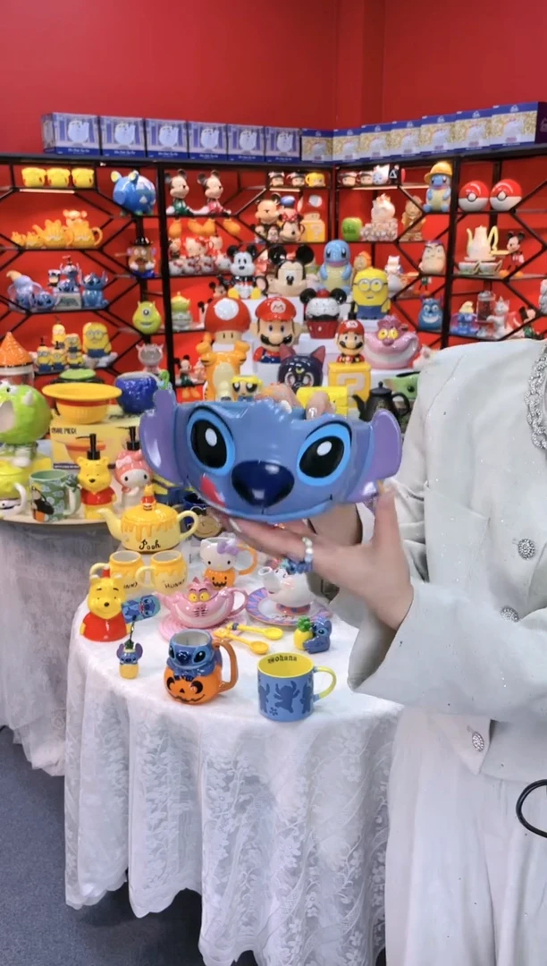 【闪购商品】1@@史迪奇水果沙拉碗