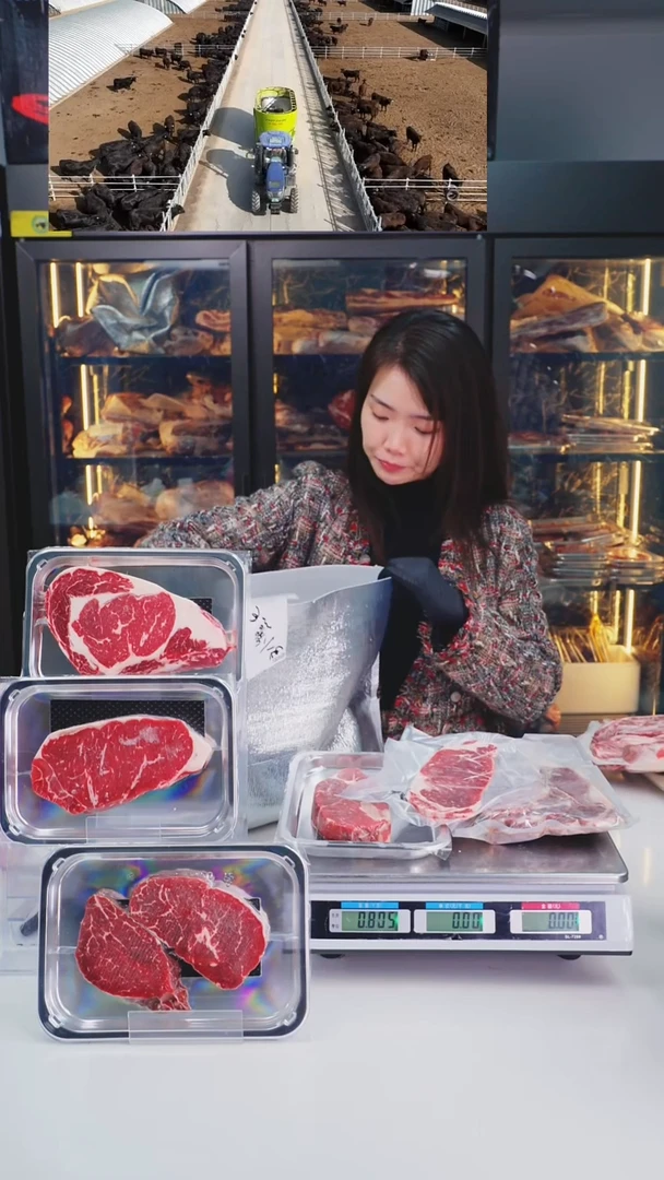 12个月中国大陆和牛A肋条2kg