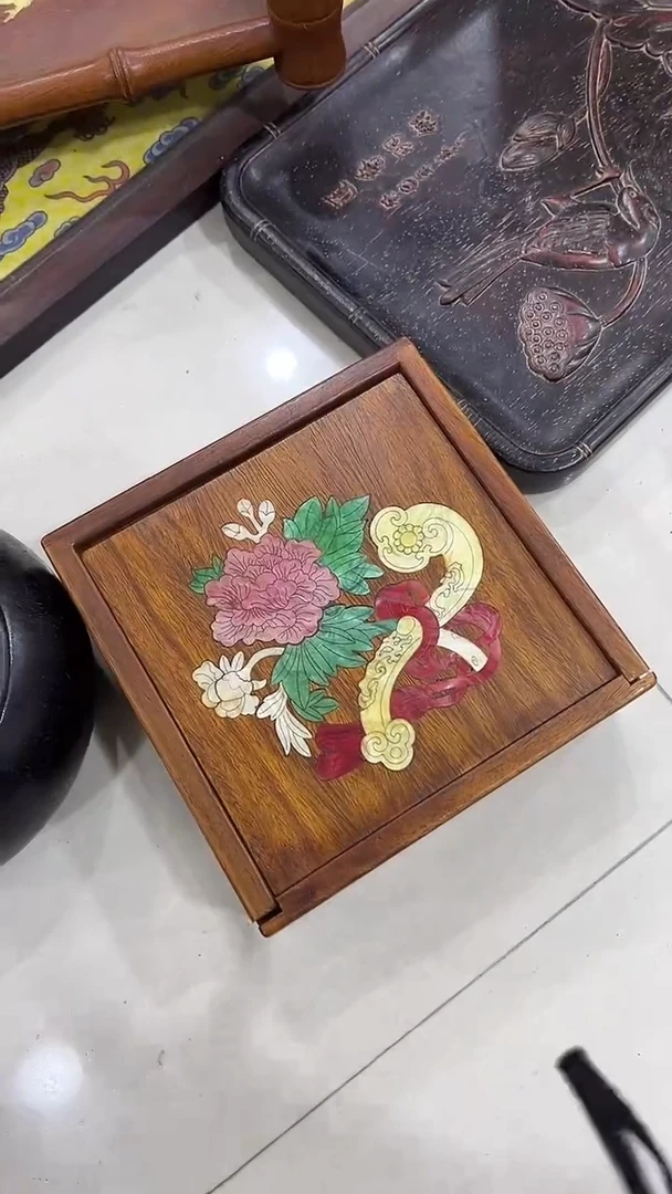 木沐头淘摆件木雕件