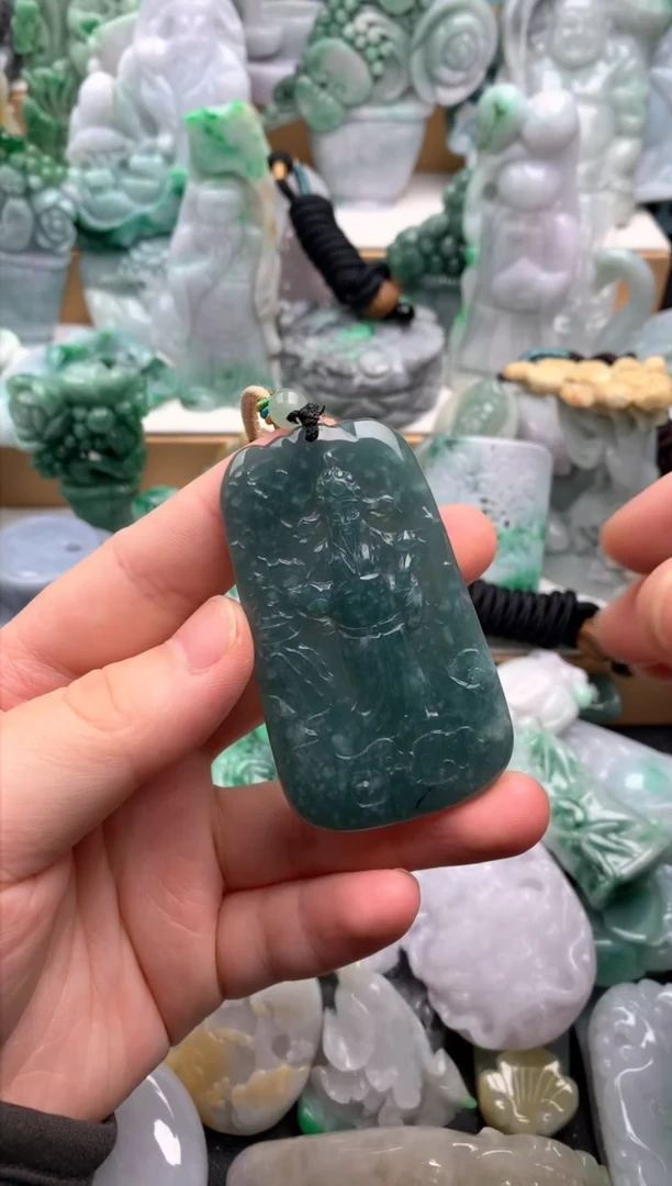 吊坠(不含链)未镶嵌翡翠1