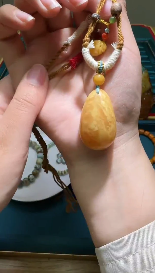 琥珀颈饰未镶嵌多样性发一773