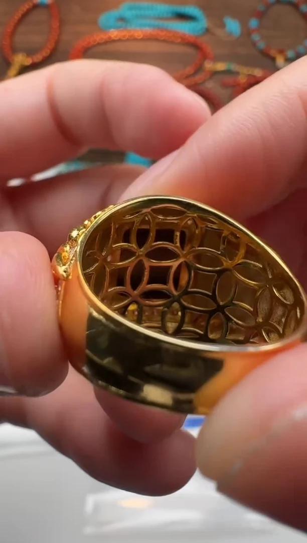 18K金镶嵌配饰配饰玛瑙/玉髓敖*～配饰配饰