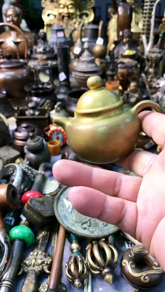 鸿兴工艺摆件把件把壶