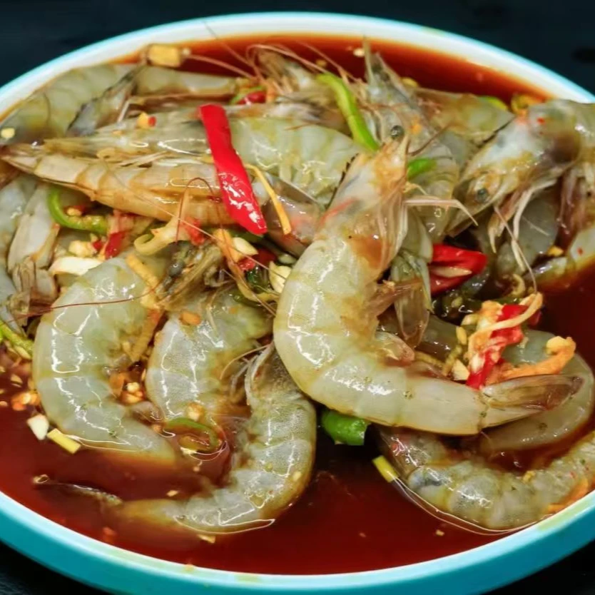 （生腌大虾 拍1桶送1桶）生腌生呛虾鲜美微辣大连顺丰包邮