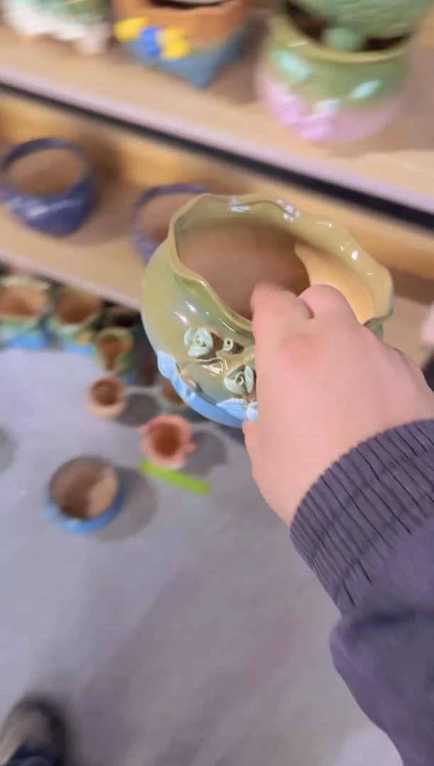 【闪购商品】紫砂花盆凑九块包邮