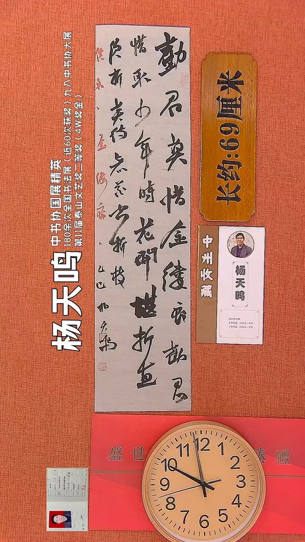 【闪购商品】书法69        杨天鸣书法作品