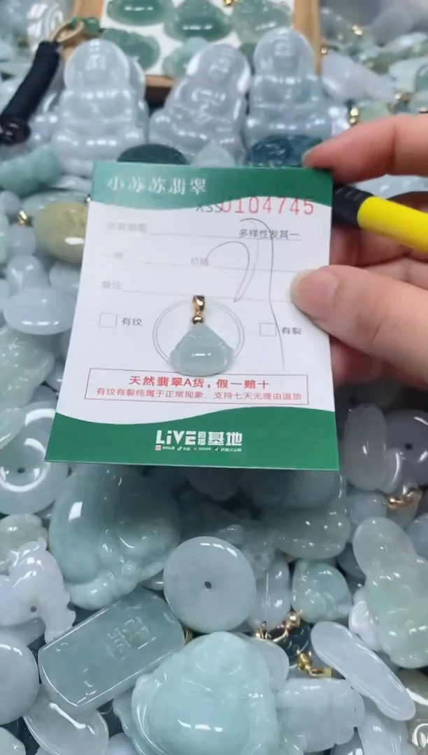 【闪购商品】翡翠颈饰未镶嵌闪购商品0104745