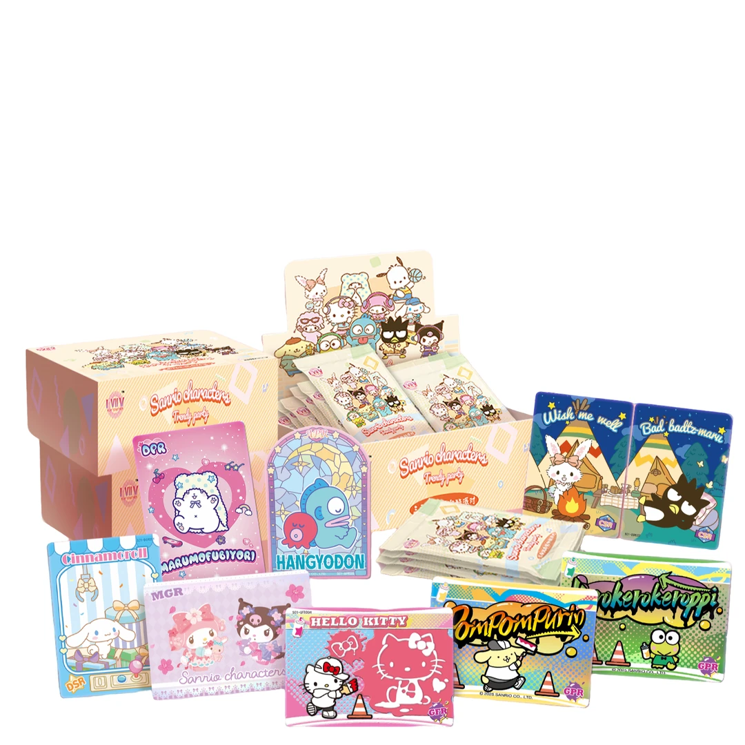 一起玩儿 三丽鸥家族超酷派对 2元包收藏卡牌盲盒（代拆）