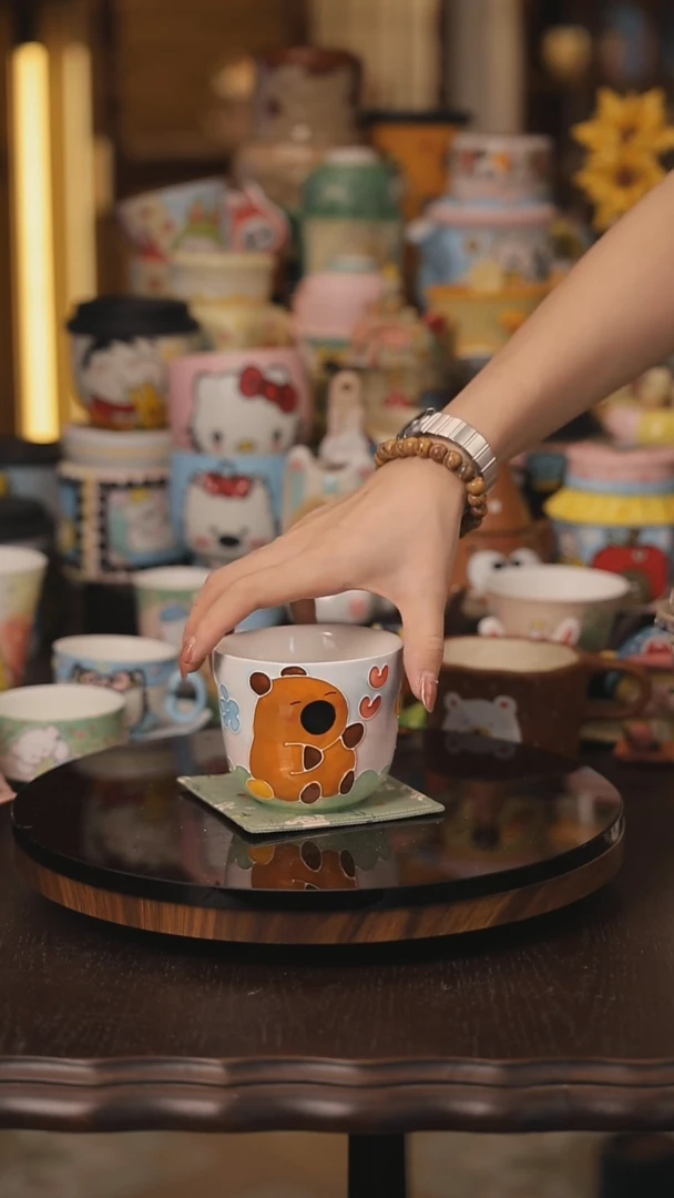 景德镇釉下彩绘设计师款式陶瓷
