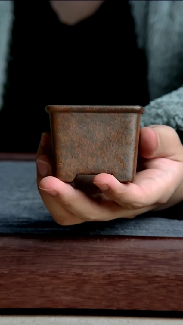 紫砂花盆5.5*4.3内径尺寸