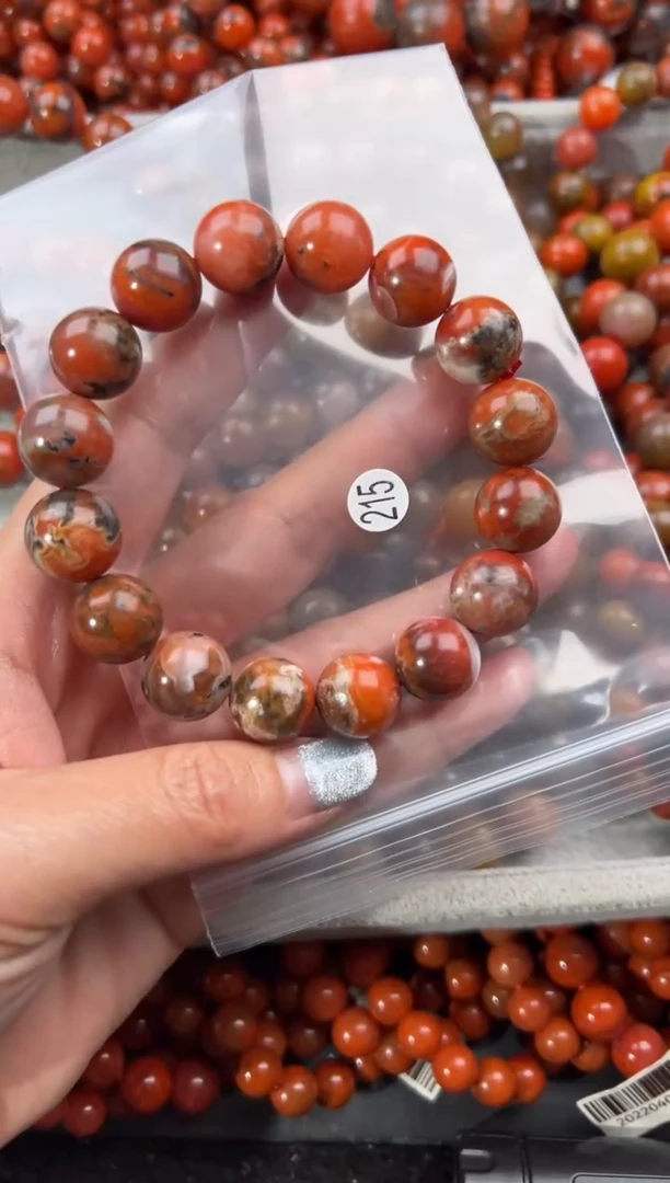 未镶嵌手串南红玛瑙13+