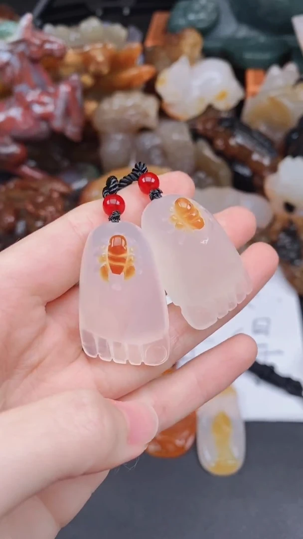 未镶嵌颈饰玛瑙/玉髓AA