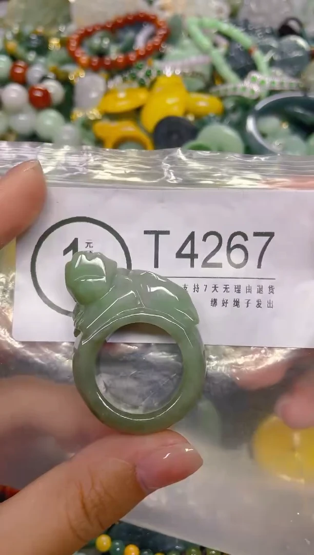 颈饰未镶嵌翡翠20.9MM/ T /翡翠A货，一件也是批发价