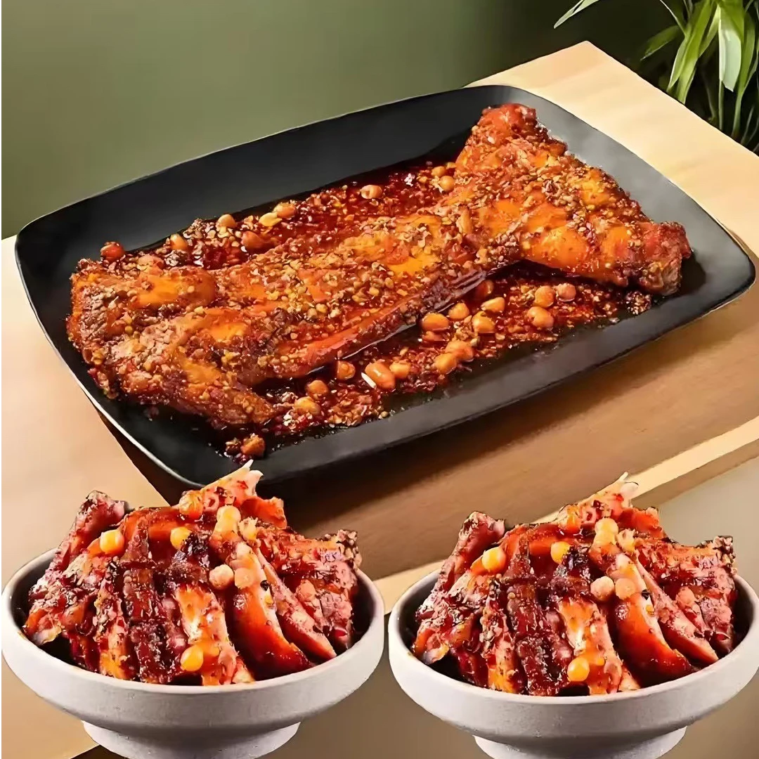 扯扯哥手撕兔整只610克开袋即食麻辣鲜香