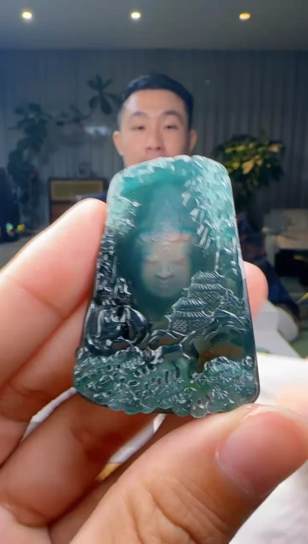颈饰未镶嵌翡翠多样性发其一XM@@960Q3J19789