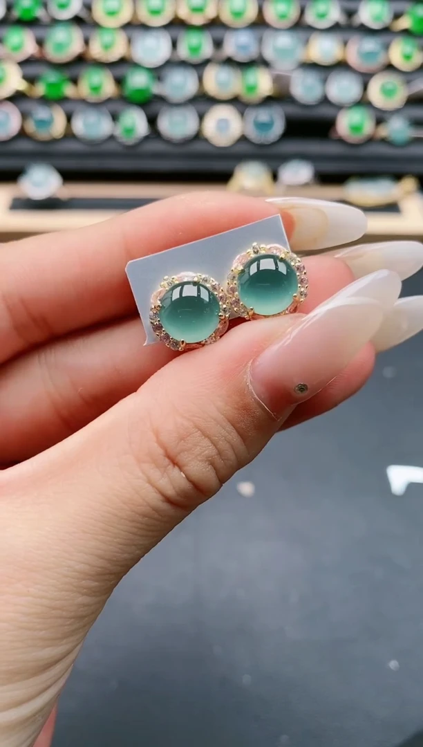 【闪购商品】翡翠戒指银S925镶嵌111111