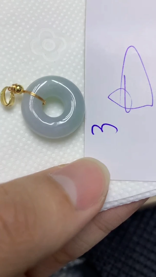 颈饰未镶嵌翡翠缅甸A货翡翠