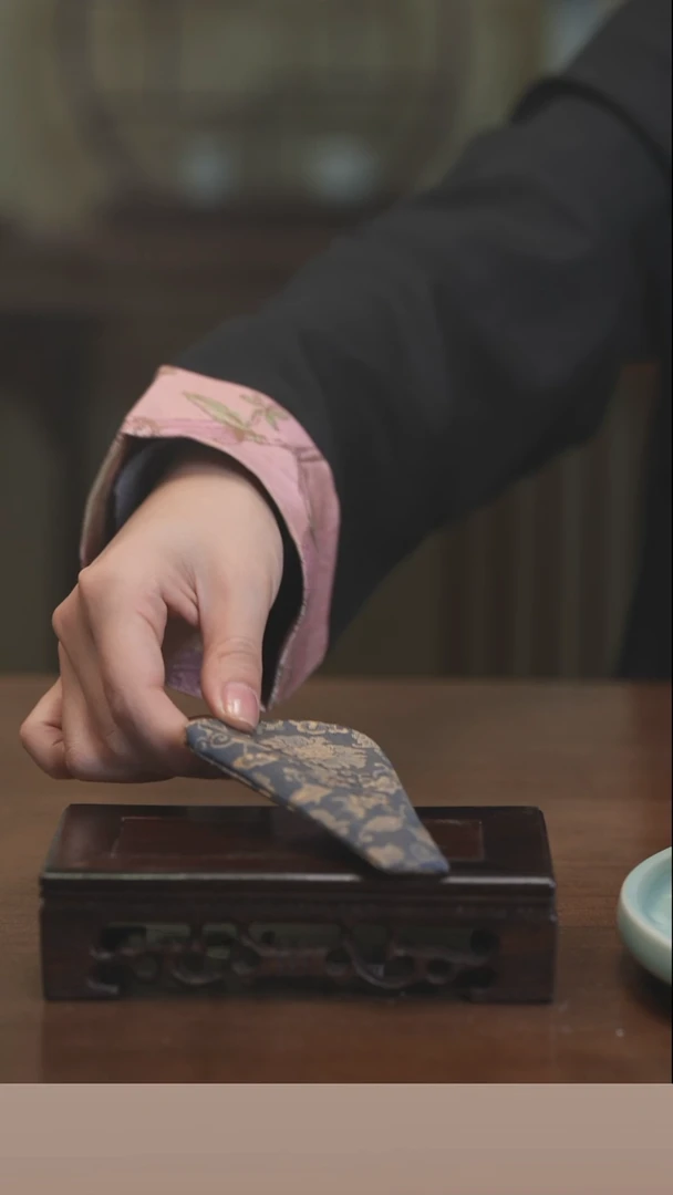 【闪购商品】清凉寺原产地仿古釉是手工汝瓷茶剪