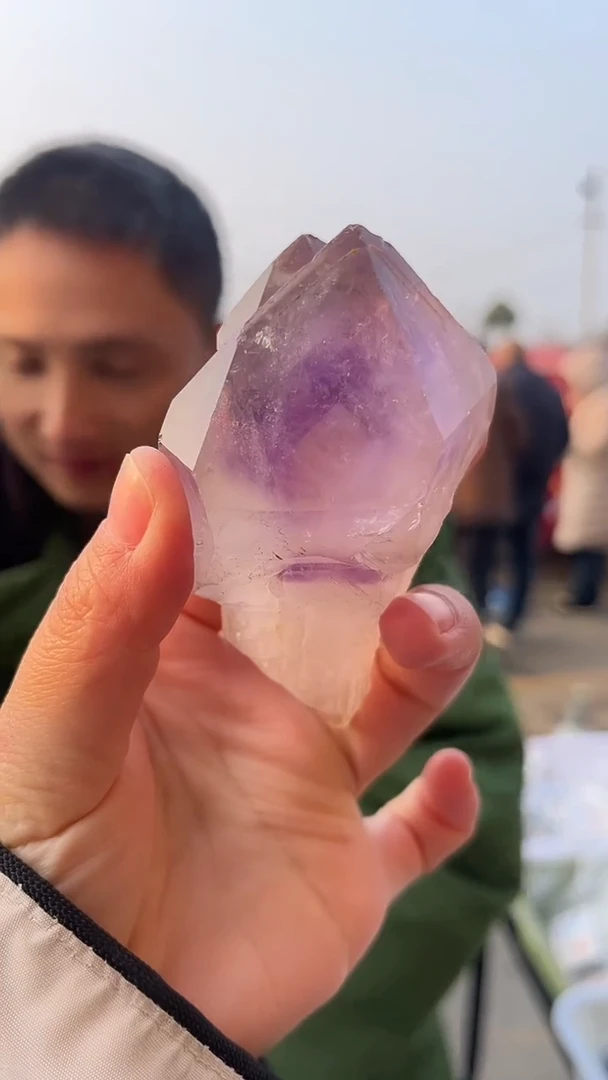 【闪购商品】紫晶原石未镶嵌天然多样性发一mm