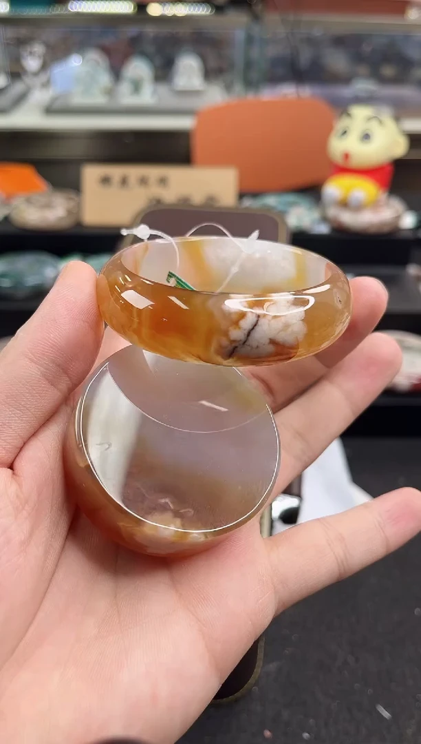 未镶嵌手镯石英质玉55圈口（赠品镯心）6567141