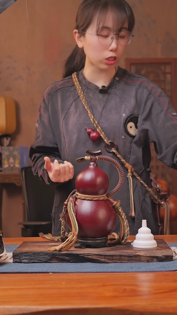 802号链接精品大漆葫芦现货现发[一物一拍]