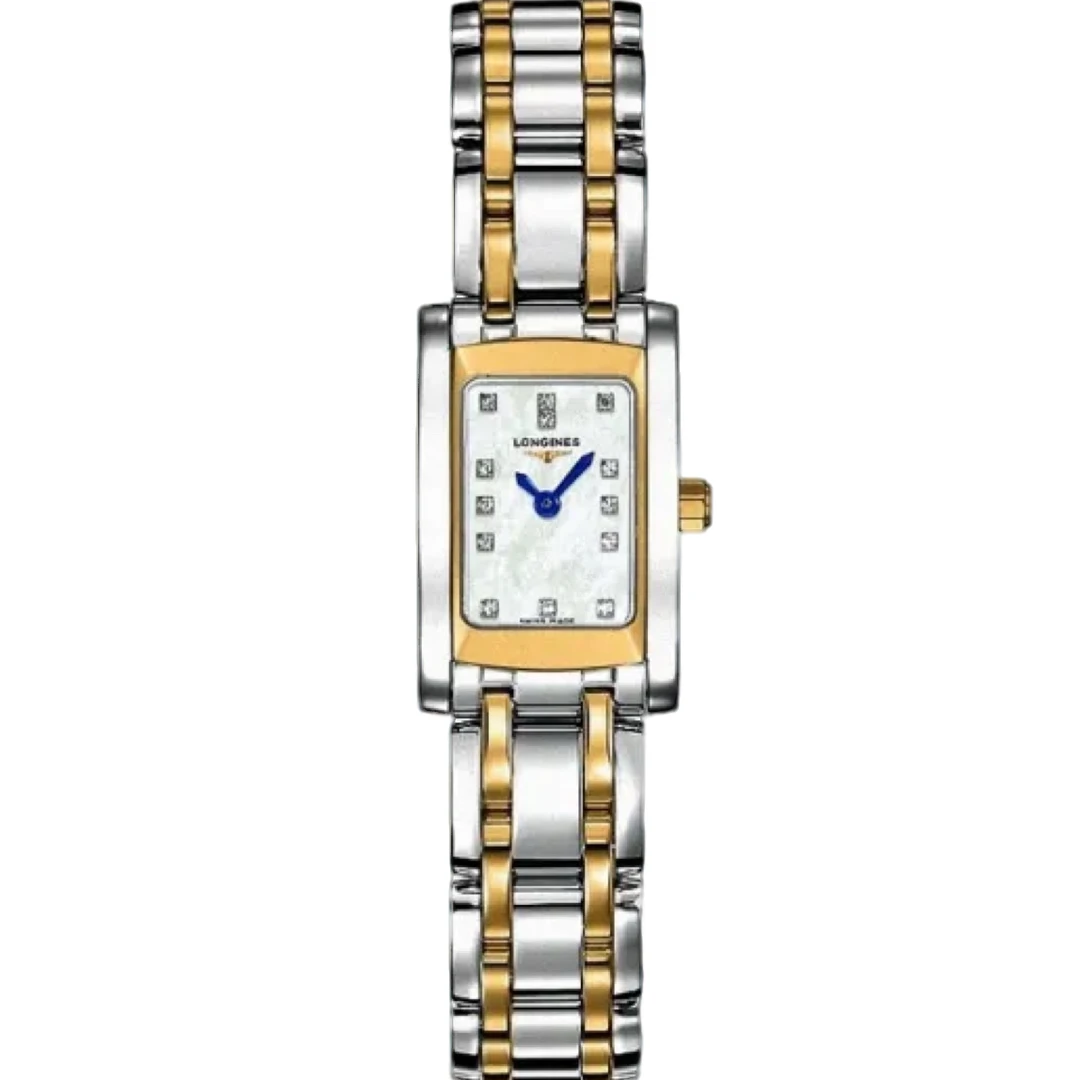 全新未使用 Longines/浪琴 黛卓维纳/瑞士名表L51585087镶钻优雅