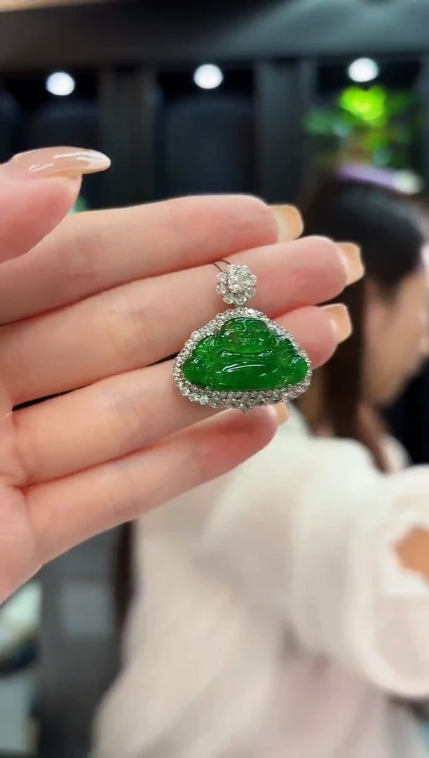 吊坠(不含链)未镶嵌翡翠 缅料A货/支持复检/一件