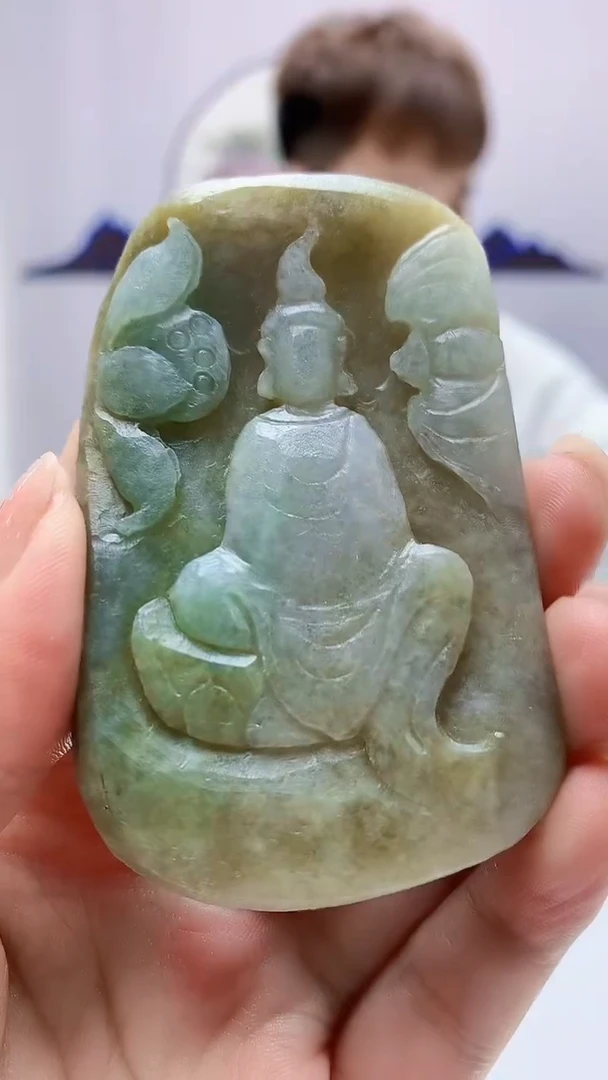 【闪购商品】定制翡翠未镶嵌4868ms-毛货132悟道