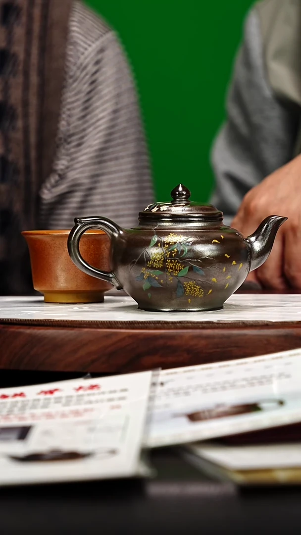 宜兴原矿高端紫砂 紫泥铁骨烧260cc