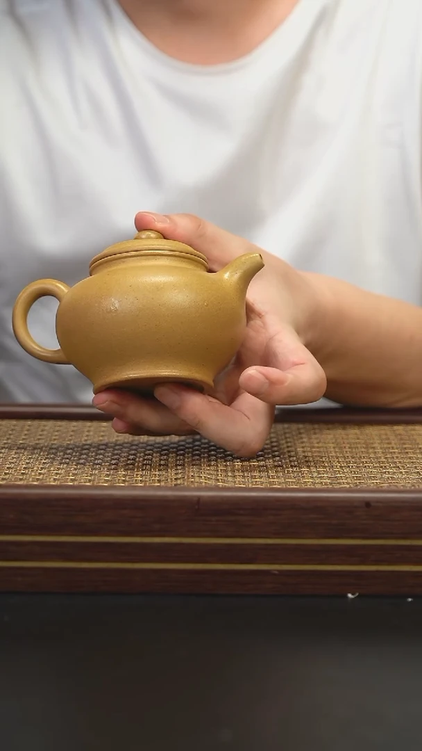 茶壶紫砂ZLY黄金段掇只260cc