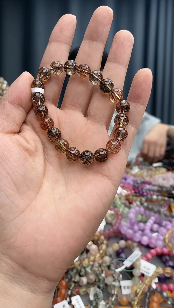 【闪购商品】水晶手链未镶嵌黑金超