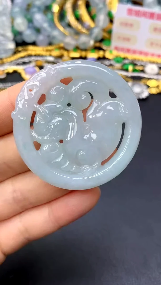 颈饰未镶嵌翡翠87-中国好珍宝