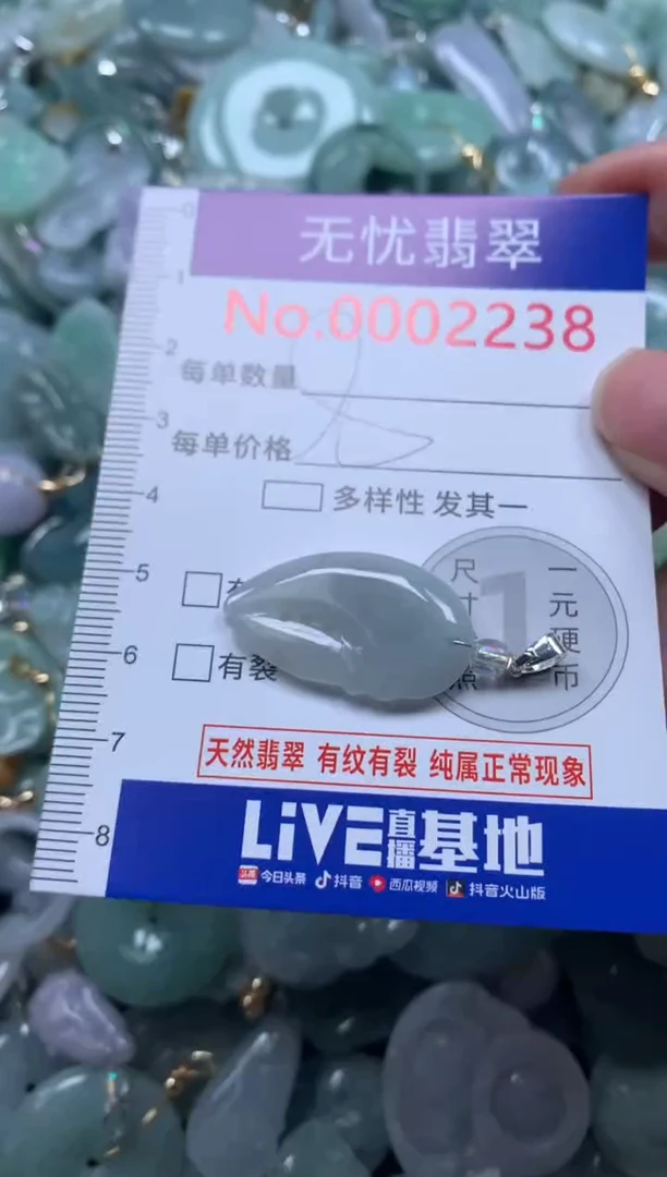 颈饰未镶嵌翡翠2238