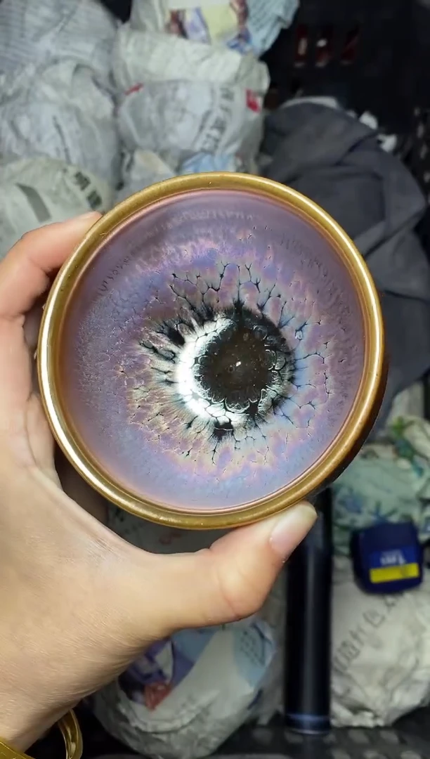 【闪购商品】茶盏金樽 将军 盏三疯建盏茶器