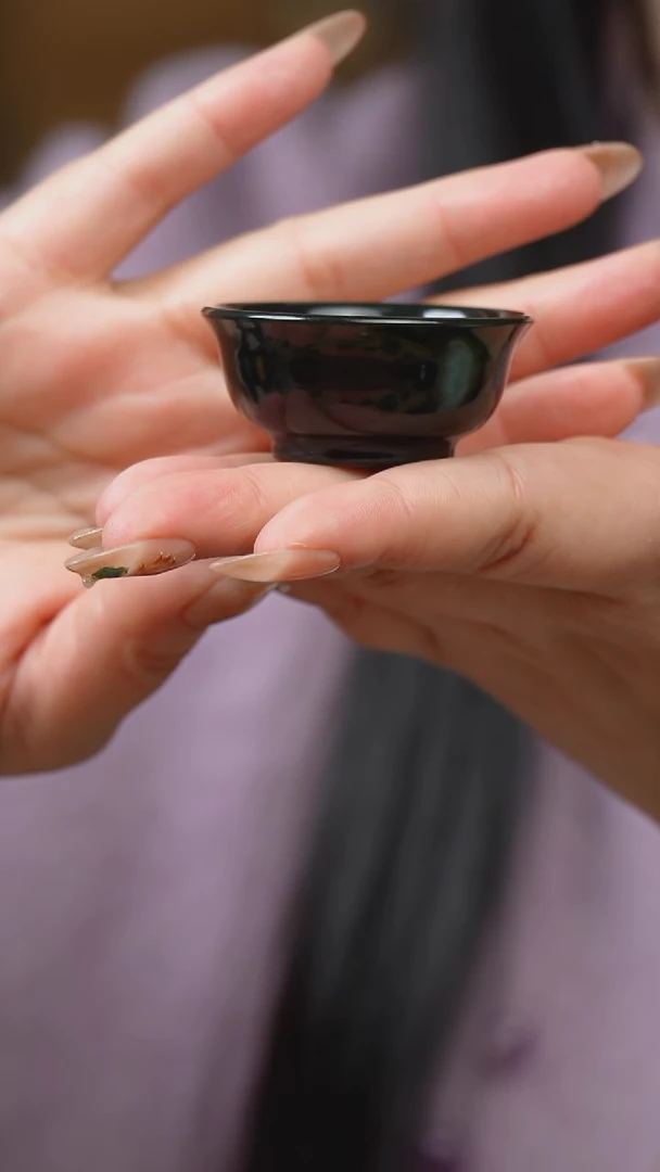 未镶嵌和田玉把件茶杯（多样性发货）